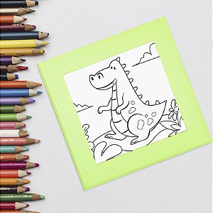 Quadro Pequeno Pintor (com desenho para pintar) - personalizado