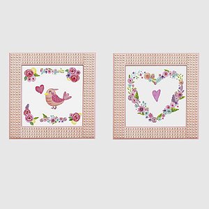 Kit Decorativos Infantil Personalizado - Pérolas