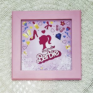 Quadro Infantil da personagem Barbie