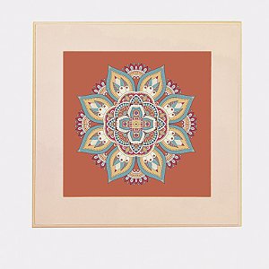 Quadro Decorativo - Mandala Pétalas