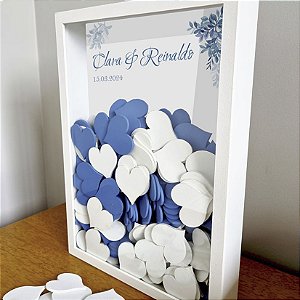 Quadro de Assinaturas - Folhagem Azul