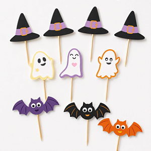 Topo para Docinhos no tema Halloween (com 10 Unidades)