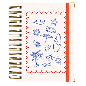 Caderno Smart Pautado Reposicionável | Summer Chic