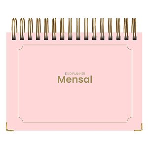 Duo Planner Anual - Sem Data - Planejamento 2 em 1