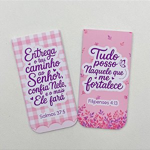 Marca Página Magnético Cristão - 2 Unidades - Confia Nele