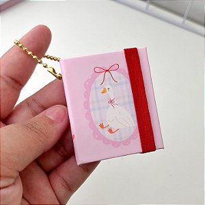 Mini Bloco de Notas Chaveiro post It - Charmosa