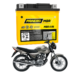 Bateria para Cg125/150 Pioneiro MBR 6 BS 12V 6Ah