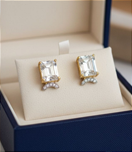 BRINCO PEDRA BRANCA 5,04G