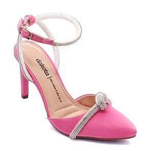 SCARPIN DAKOTA BONAIRE ROSA C/BRILHO REF G5001