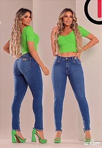 CALCA JEANS FEM SET OFF CIGARRET PUSH UP 005565