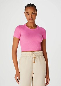 CROPPED FEM MC HERING MALHA RIBANA ROSA