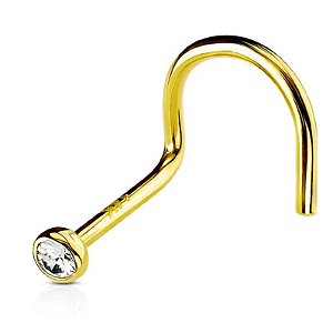 PIERCING NOSTRIL 0,10G ZIRCONIA 1MM INGLESA