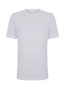 T-SHIRT MC INDIVIDUAK DC BASICA REGULAR MEIA MALHA - BRANCO