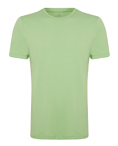 TSHIRT MC INDIVIDUAL PIMA BASICO COMFORT FIT - VERDE CLARO