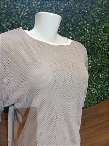 CAMISETA CROPPED LIVE NET ZINC G