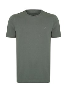 TSHIRT MC INDIVIDUAL BASICO LIM FIT - CINZA MEDIO