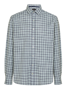 CAMISA ML INDIVIDUAL COMFORT FIT XADREZ - VERDE MEDIO