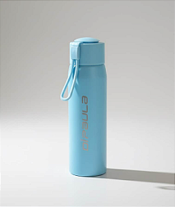GARRAFA DE ALUMINIO DI PAULA 600ML 180011 AZUL CLARO U