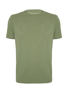 T-SHIRT MC INDIVIDUAL BASICA COMFORT FIT - VERDE MEDIO