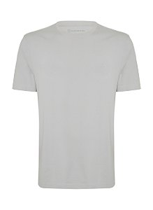 T-SHIRT MC INDIVIDUAL BASICA SLIM FIT - BEGE CLARO