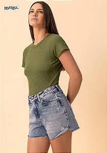 SHORTS JEANS LEZ A LEZ BOYFRIEND 40 JEANS MEDIO