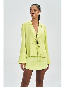 BLUSA ML ACOSTAMENTO 40 CITRUS GREEN