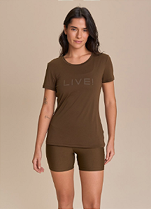 CAMISETA LIVE COMFORT M NUTMEG