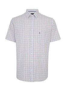 CAMISA MC INDIVIDUAL COMFORT FIT 5 MIX LIL ROSA MEDIO