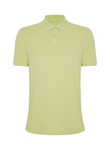 POLO MC INDIVIDUAL BASICA SLIM FIT - VERDE CLARO