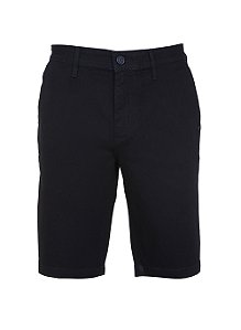 BERMUDA MASC INDIVIDUAL BOTTONS CURTOS - JEANS ESCURO
