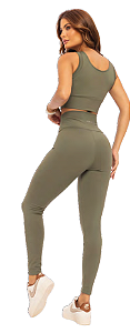 LEGGING DI PAULA PAULA 160103 VERDE MILITAR G