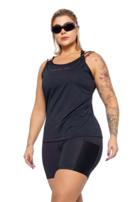 SHORT DI PAULA GORETE 130687 PRETO M