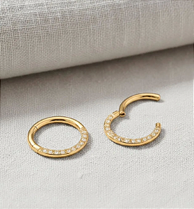 PIERCING ARTICULADO 0,96G - CLICK INVERT 16 ZIRC 1MM FUND