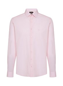 CAMISA ML INDIVIDUAL SLIM FIT LISA COLOR - ROSA CLARO
