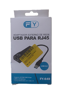 Adaptador USB RJ45 FY-649