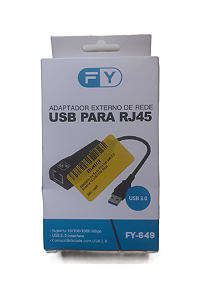 Adaptador USB para RJ45 10/100/1000