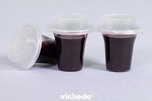 Kit 2 - Cálice lacrado com Suco de Uva + Tampa