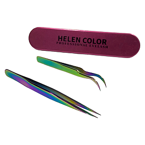 Pinça Original Helen Color em Aço Inoxidável - Furta-cor