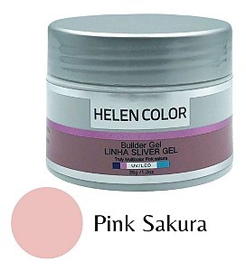 Helen Color Silver Gel Pink Sakura