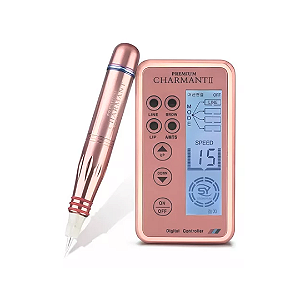 Dermógrafo Charmant + 100 Agulhas Rosca