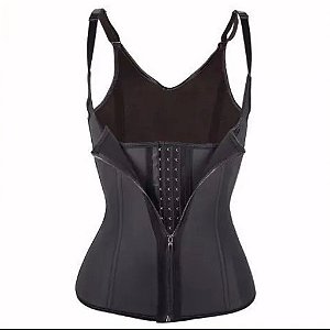 Cinta Ajustável Modeladora com Colete Abdominal Feminina - Tamanho P