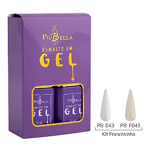 Kit Piu Bella para Francesinha em Gel de Alta Pigmentação