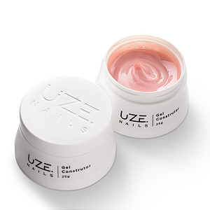 GEL CONSTRUTOR NATURAL NUDE 25G - UZE NAILS