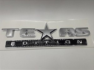 EMBLEMA - HIGH COUNTRY - CROMADO/PRETO