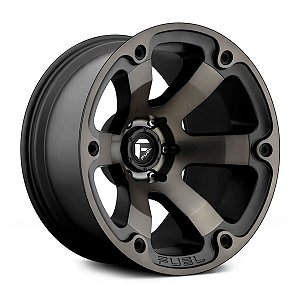 Jogo de Rodas Fuel Beast D564 20x9 8x165.1 +1MM Preto Fosco Fresado