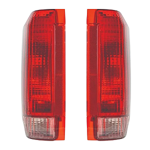 LANTERNA TRASEIRA - F-1000 - AMERICANA - VERMELHA - MODELO 1