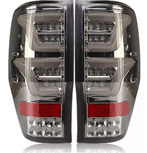 LANTERNA TRASEIRA - SILVERADO - LED - MODELO 1 - FUME