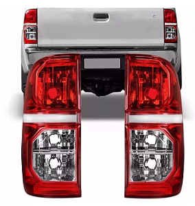 LANTERNA TRASEIRA - HILUX - VERMELHA - 2018