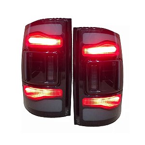 LANTERNA TRASEIRA RAM - 10/12 - MODELO 21 - CRISTAL/SMOKE