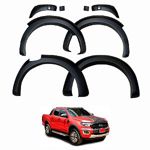 Alargadores de Para-Lamas Ford Ranger 2017/2022 Com Sensor